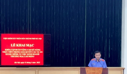 Khai mạc khóa tập huấn “Nâng cao kỹ năng thực tiễn trong giải quyết các...